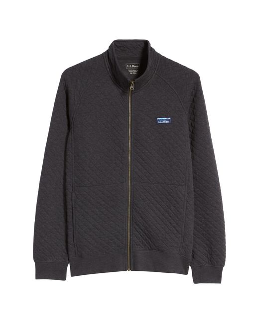 L.L.Bean Quilted Sweatshirt Jacket in at Nordstrom