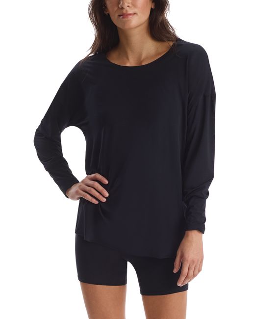 Commando Butter Long Sleeve Oversize T-Shirt Large in at Nordstrom