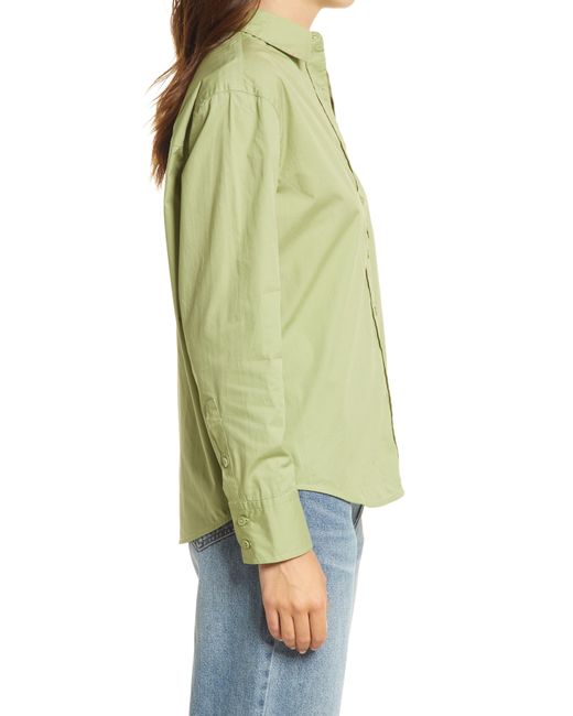 Reformation Parker Relaxed Button-Up Shirt in at Nordstrom
