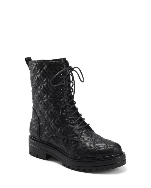 Aerosoles Aware x Laura Ashley Shelton Quilted Combat Boot in at Nordstrom