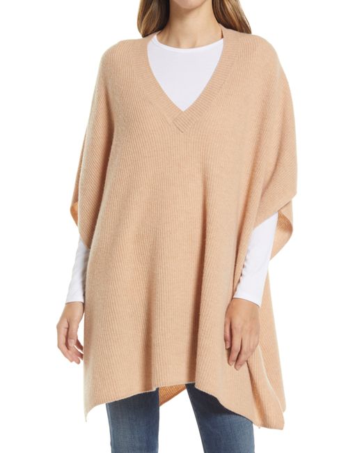 Nordstrom Wool Cashmere Cape in at