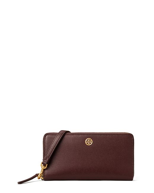 Tory Burch Robinson Continental Leather Wallet in at Nordstrom