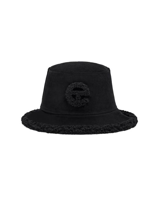 uggr UGGR x TELFAR Genuine Shearling Bucket Hat in at Nordstrom