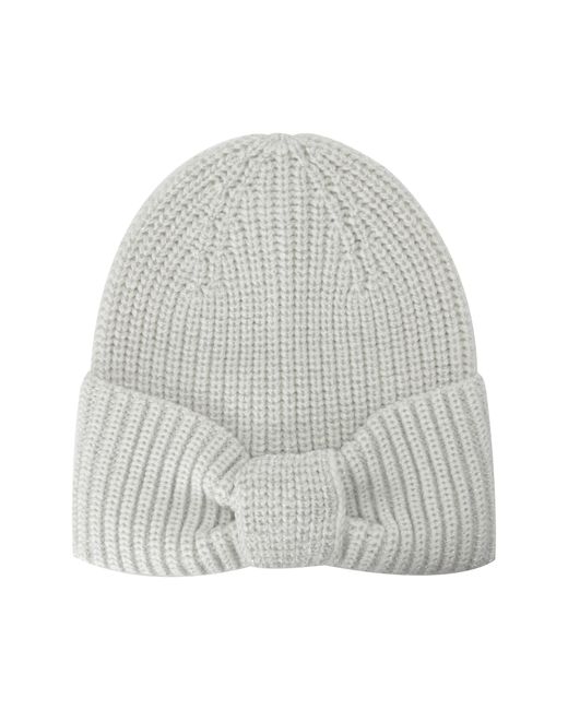 Kate Spade New York metallic bow beanie in at Nordstrom