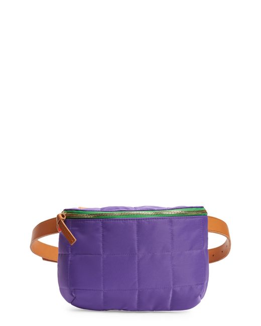 Clare V . Quilted Nylon Belt Bag in at