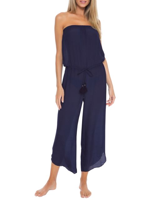 Becca Strapless Cover-Up Jumpsuit in at Nordstrom