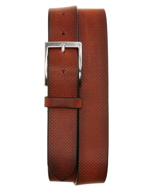 To Boot New York Perforated Leather Belt in at Nordstrom