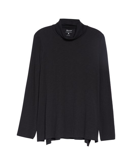 Madewell Whisper Cotton Turtleneck in at Nordstrom