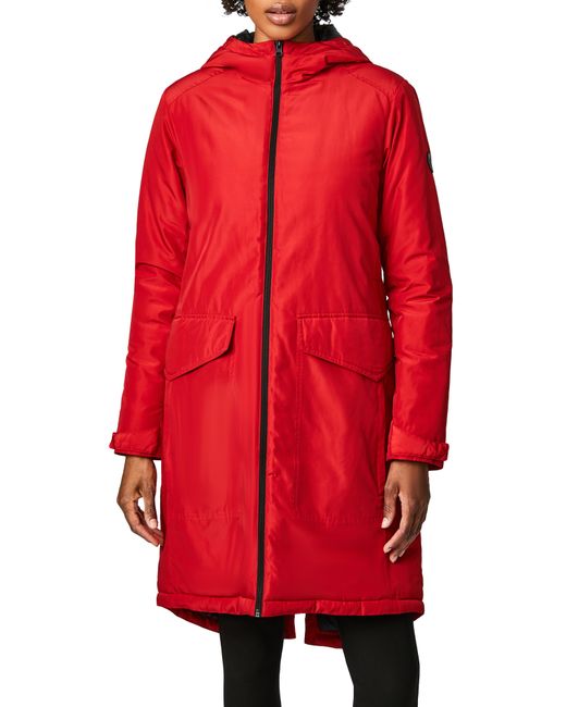 Bernardo Insulated Hooded Raincoat in at Nordstrom