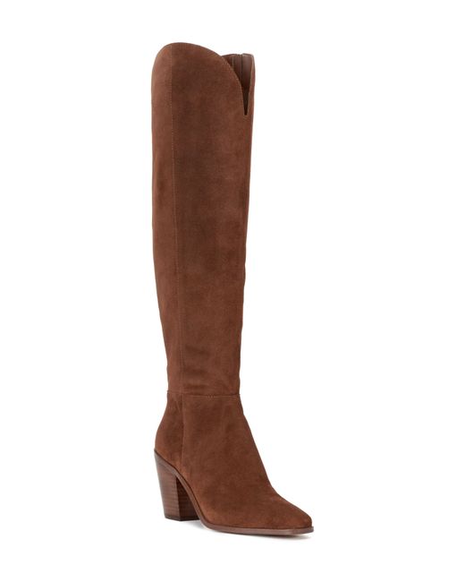 Jessica Simpson Ravyn Knee High Boot 6 in Nut at Nordstrom