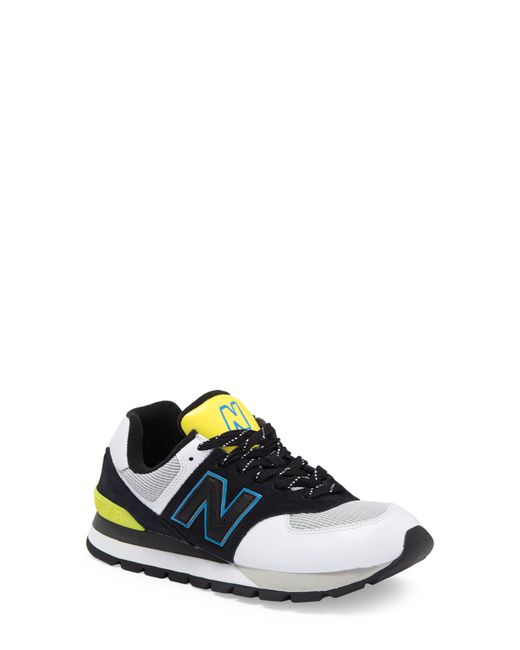 New Balance 574 Rugged Sneaker in Black at Nordstrom