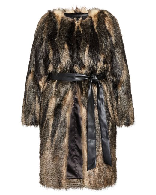 City Chic 70s Diva Faux Fur Jacket in at Nordstrom