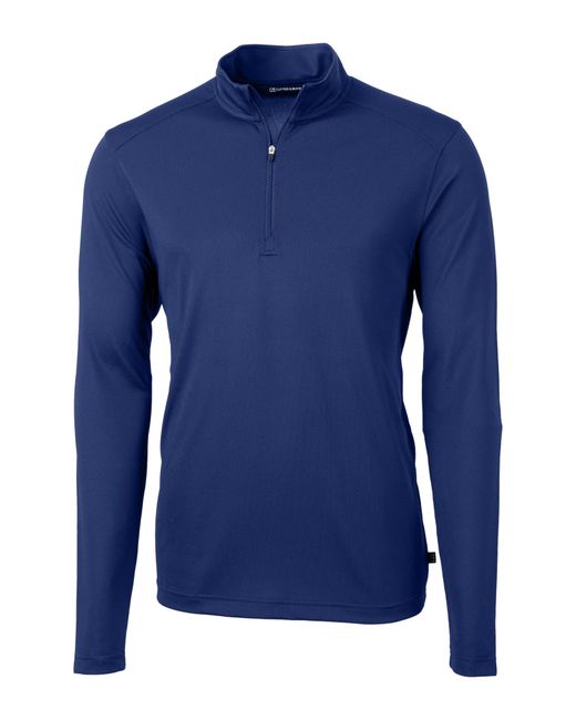 Cutter and Buck Virtue Half Zip Stretch Recycled Polyester Sweatshirt in at Nordstrom