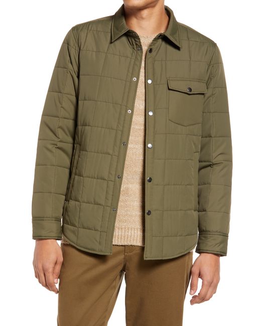 Treasure & Bond Quilted Shirt Jacket in at Nordstrom