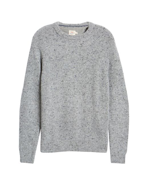 Faherty Donegal Wool Blend Crewneck Sweater in at Nordstrom