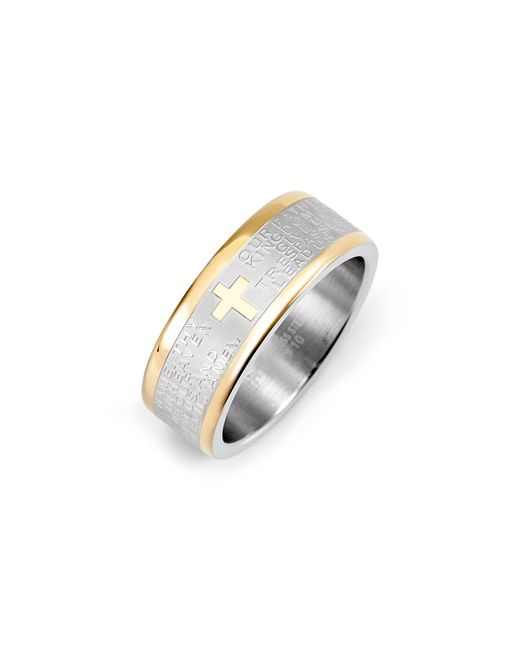 Brook and York Lords Prayer Two Tone Ring in at Nordstrom