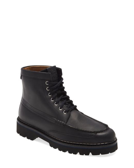 Ted Baker London Jarrno Waxy Leather Moc Toe Boot in at Nordstrom