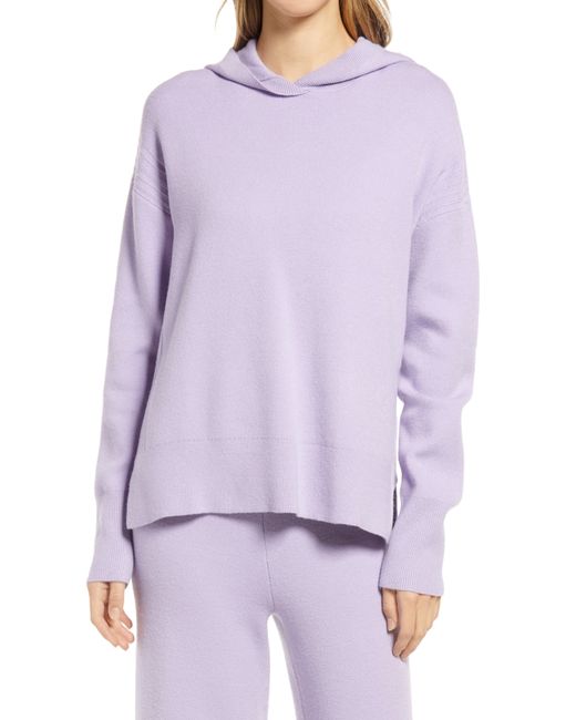 CaslonR CaslonR Ribbed Sweater Hoodie in at Nordstrom