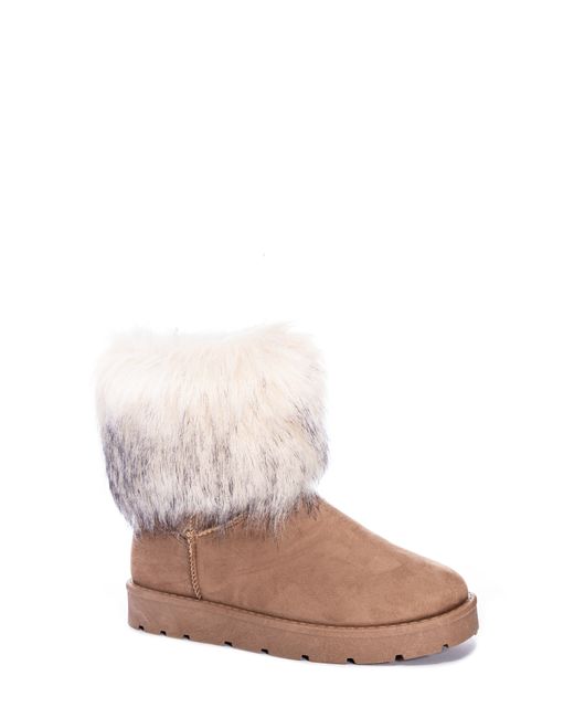 Dirty Laundry Sugar Hill Faux Fur Cuff Boot in at Nordstrom