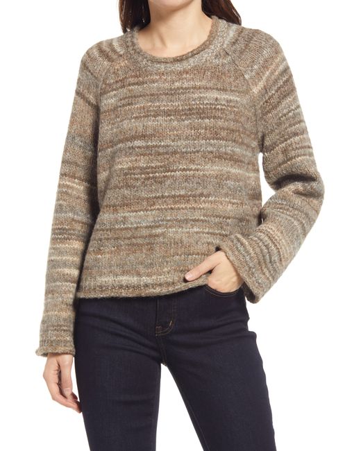 Madewell Kersdale Space Dye Pullover Sweater in at Nordstrom