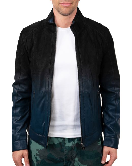 Maceoo Lambskin Leather Jacket in at Nordstrom