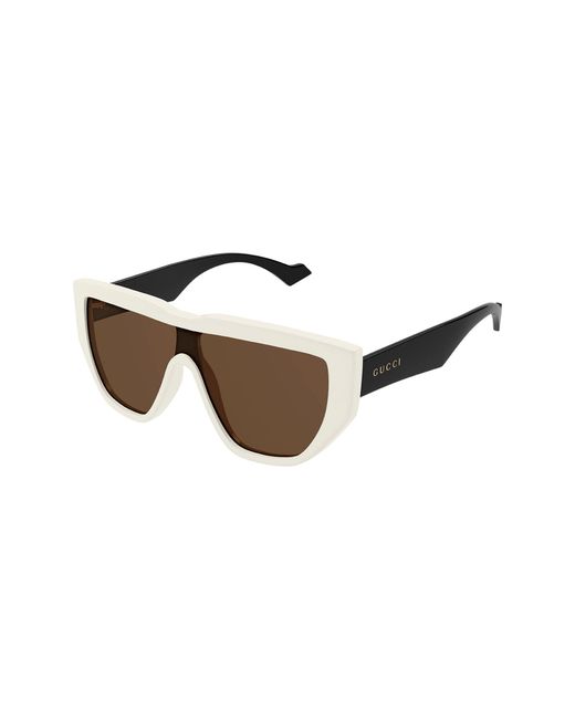 Gucci 99mm Shield Sunglasses in at Nordstrom