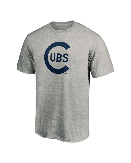 Fanatics Branded Heathered Chicago Cubs Cooperstown Collection Team Wahconah T-Shirt in at Nordstrom