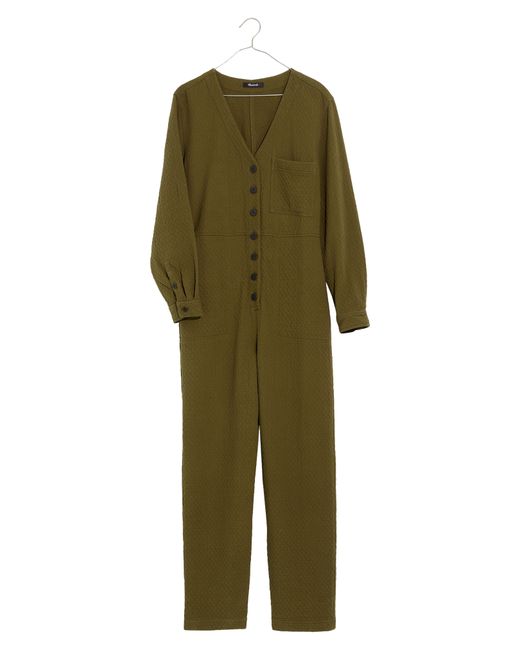 Madewell 20 LS QUILTED COVERALL in at Nordstrom