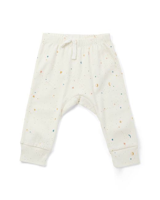 Pehr Celestial Organic Cotton Pants 3-6M in Ivory Multi at Nordstrom