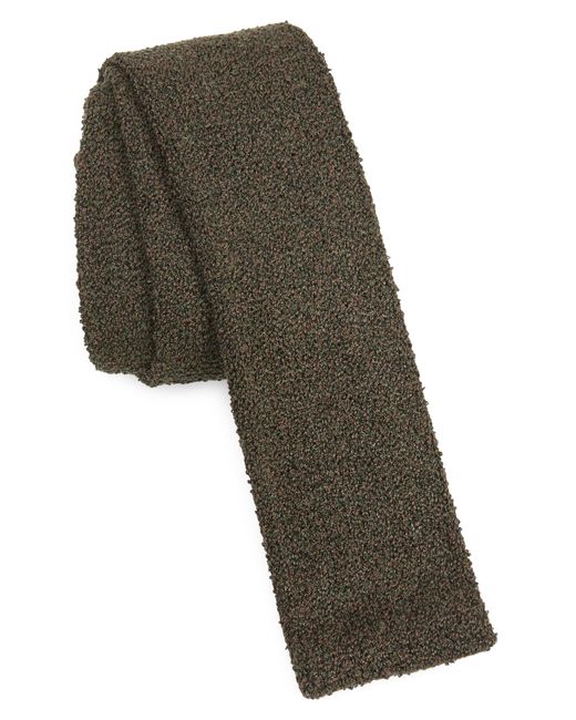 Ted Baker London Marled Silk Knit Scarf in Olive at Nordstrom