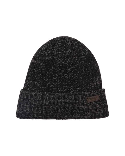 Barbour Whitton Beanie in Black/Grey at Nordstrom