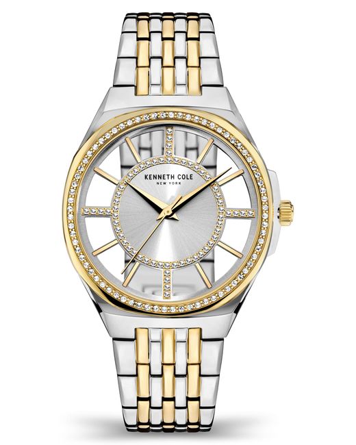 Kenneth Cole Classic Bracelet Watch 36mm in gold at Nordstrom