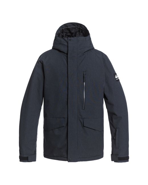 Quiksilver Mission Solid Waterproof Jacket Large in True at Nordstrom