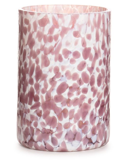 Stories of Italy Macchia su Glass Vase in Ivory Amethyst at Nordstrom