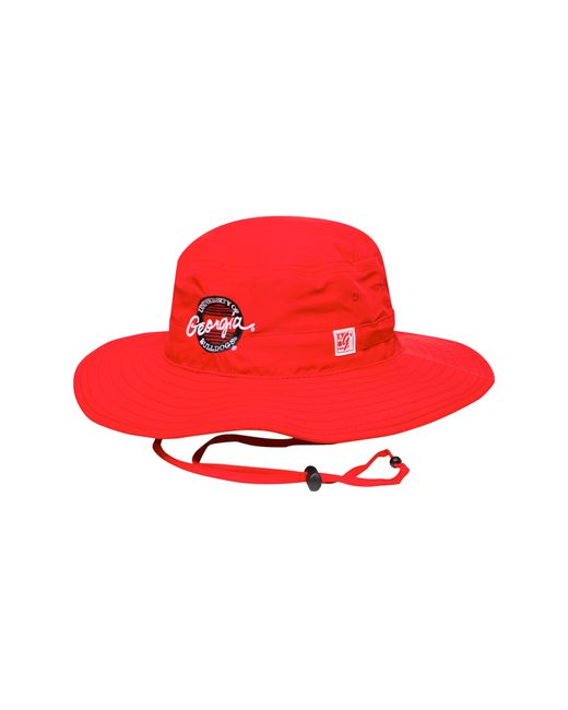 The Game Red Georgia Bulldogs Classic Circle Ultralight Adjustable Boonie Bucket Hat at Nordstrom