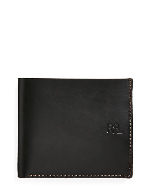 Double RL RRL Leather Bifold Wallet in at Nordstrom