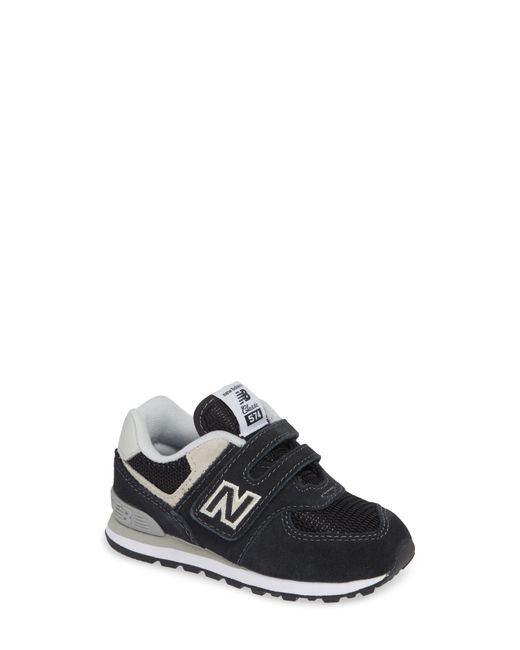 New Balance 574 Classic Core Sneaker in Black/Grey at Nordstrom