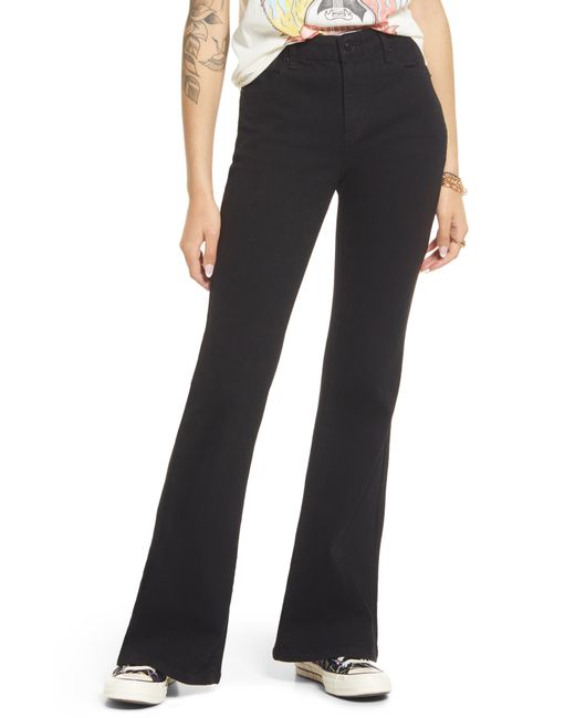 Bp. BP. Stretch High Waist Flare Jeans in at Nordstrom
