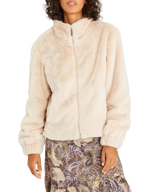 Sanctuary Faux Fur Jacket in at Nordstrom