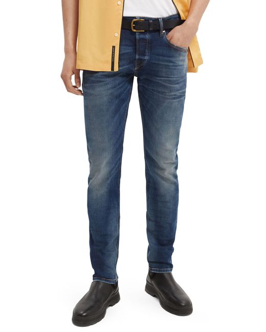 Scotch & Soda Ralston Straight Leg Jeans 29 X 32 in 1031-Cloud Of Smoke at Nordstrom