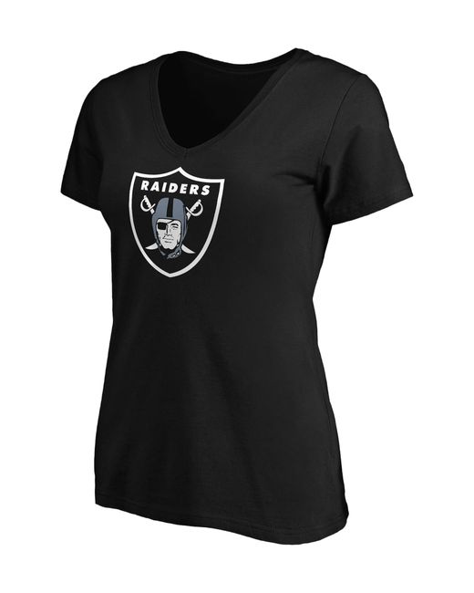 Fanatics Branded Las Vegas Raiders Primary Logo V-Neck T-Shirt at Nordstrom