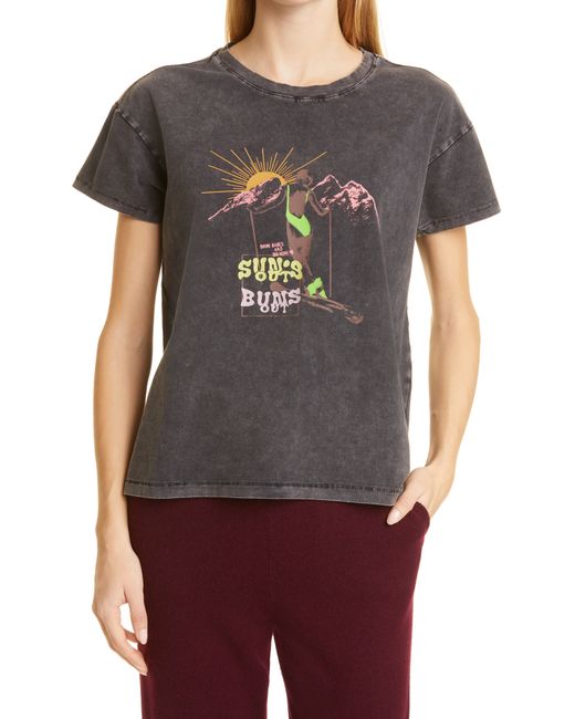 Paige Ryo Stretch Cotton Graphic Tee in at Nordstrom