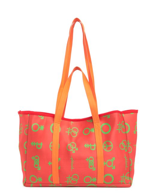 The Phluid Project Pride Fashion Tote in Bright Pink at Nordstrom