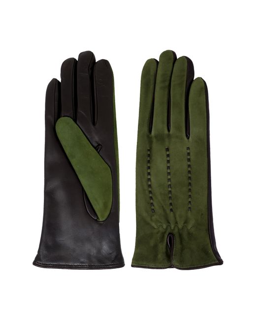 Nicoletta Rosi Cashmere Lined Lambskin Leather Gloves in at Nordstrom