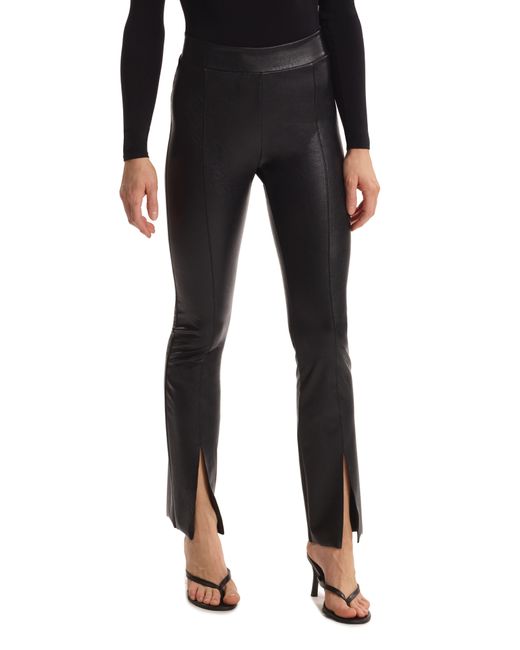 Commando Split Hem Faux Leather Pull-On Pants in at Nordstrom