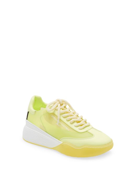Stella McCartney Loop Sneaker 6Us in Pale Yellow at
