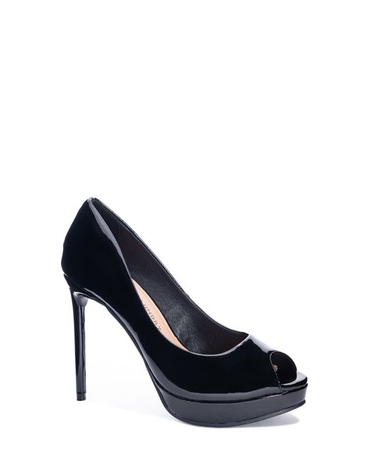 Chinese Laundry Peep Toe Platform Pump in at