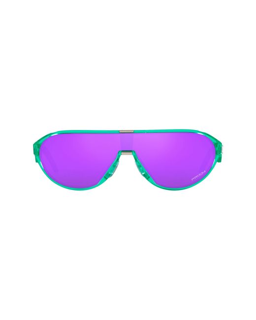 Oakley Shield Sunglasses in Celeste/Prizm Violet at