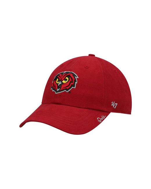 '47 47 Cherry Temple Owls Miata Clean Up Adjustable Hat in at