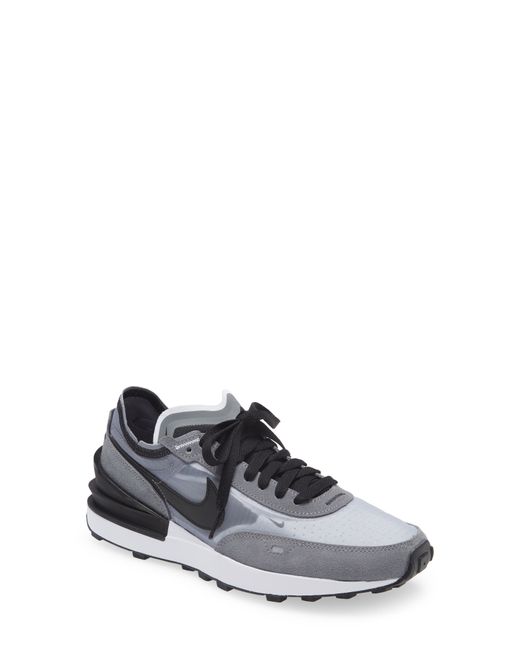 Nike Waffle One SE Sneaker 14 in Grey/Black at